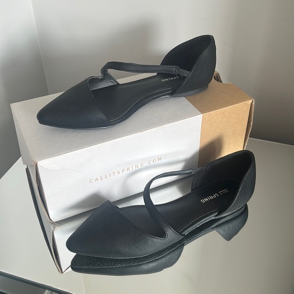 Brand New Call it Spring Flats Size 7 Black - Picture 2 of 4